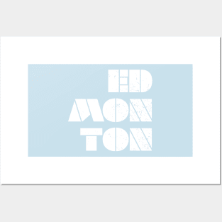 ED MON TON: Faded Glory (white) Posters and Art